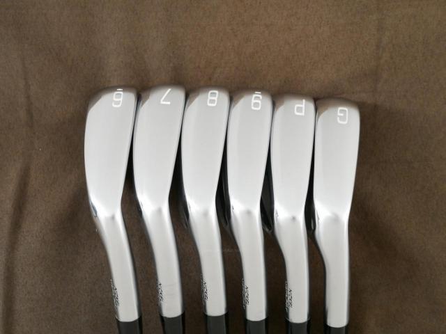 Iron set : Mizuno : ชุดเหล็ก Mizuno JPX 923 Hot Metal (รุ่นปี 2023 ตัวท๊อป ง่าย ไกล) มีเหล็ก 6-Pw,Aw (6 ชิ้น) ก้านเหล็ก NS Pro ZELOS 8 Flex S