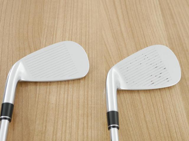 Iron set : PRGR : ชุดเหล็ก PRGR 01 Forged (Titanium Core ปี 2021) มีเหล็ก 4-Pw (7 ชิ้น) ก้านเหล็ก NS Pro Modus 105 Flex S