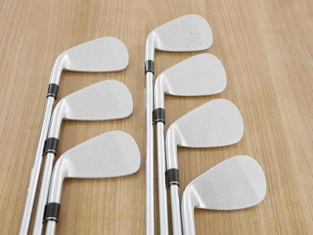 Iron set : PRGR : ชุดเหล็ก PRGR 01 Forged (Titanium Core ปี 2021) มีเหล็ก 4-Pw (7 ชิ้น) ก้านเหล็ก NS Pro Modus 105 Flex S