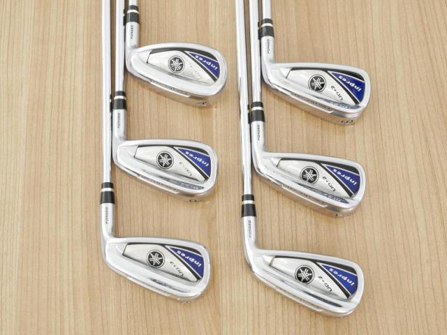 Iron set : Yamaha : ชุดเหล็ก Yamaha Inpres UD+2 (ออกปี 2019 ตีไกลที่สุด ไกลกว่าเหล็กทั่วไป 2 เบอร์ หน้าเด้ง COR 0.822) มีเหล็ก 6-Pw,Aw (6 ชิ้น) ก้านเหล็ก NS Pro Zelos 7 Flex S