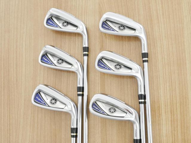 Iron set : Yamaha : ชุดเหล็ก Yamaha Inpres UD+2 (ออกปี 2019 ตีไกลที่สุด ไกลกว่าเหล็กทั่วไป 2 เบอร์ หน้าเด้ง COR 0.822) มีเหล็ก 6-Pw,Aw (6 ชิ้น) ก้านเหล็ก NS Pro Zelos 7 Flex S