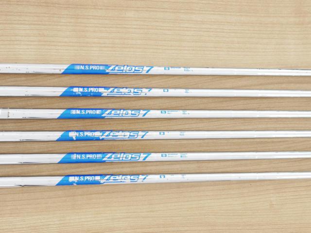 Iron set : Yamaha : ชุดเหล็ก Yamaha Inpres UD+2 (ออกปี 2019 ตีไกลที่สุด ไกลกว่าเหล็กทั่วไป 2 เบอร์ หน้าเด้ง COR 0.822) มีเหล็ก 6-Pw,Aw (6 ชิ้น) ก้านเหล็ก NS Pro Zelos 7 Flex S