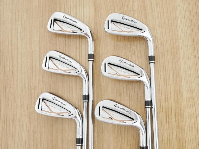 Iron set : Taylormade : ชุดเหล็ก Taylormade SIM GLOIRE (รุ่นปี 2021 รุ่นท๊อปสุด Japan Spec) มีเหล็ก 6-Pw,Aw (6 ชิ้น) ก้านเหล็ก NS Pro 790 Flex S