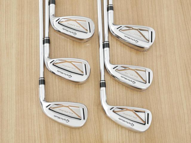Iron set : Taylormade : ชุดเหล็ก Taylormade SIM GLOIRE (รุ่นปี 2021 รุ่นท๊อปสุด Japan Spec) มีเหล็ก 6-Pw,Aw (6 ชิ้น) ก้านเหล็ก NS Pro 790 Flex S