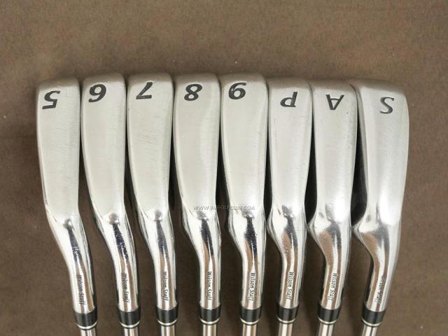 Iron set : Other Brand : ชุดเหล็ก Wilson TAB III (รุ่นท๊อปสุด หน้าเด้ง ตีไกล) มีเหล็ก 5-Pw,Aw,Sw (8 ชิ้น) ก้านเหล็ก NS Pro 850 Flex S