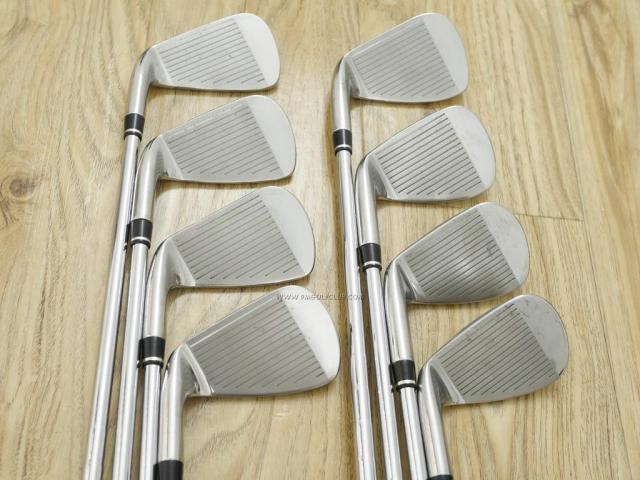 Iron set : Other Brand : ชุดเหล็ก Wilson TAB III (รุ่นท๊อปสุด หน้าเด้ง ตีไกล) มีเหล็ก 5-Pw,Aw,Sw (8 ชิ้น) ก้านเหล็ก NS Pro 850 Flex S