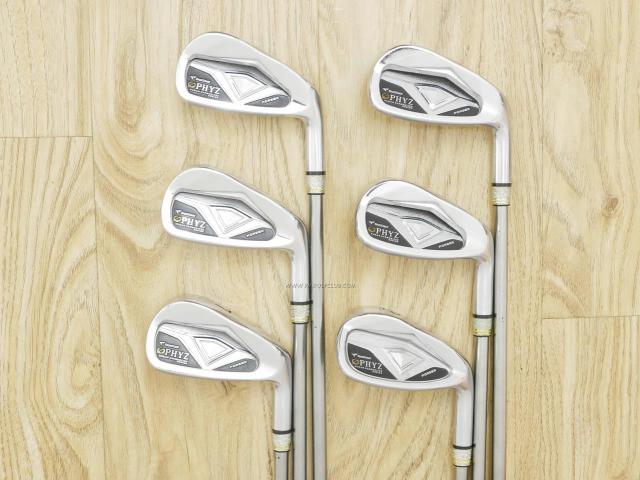 Iron set : Tourstage : ชุดเหล็ก Tourstage PHYZ Forged (ซีรี่ย์ท๊อป นุ่มไกล) มีเหล็ก 5-Pw (6 ชิ้น) ก้านกราไฟต์ FSP Winbird BIG TRAJECTORY CD50 Flex R