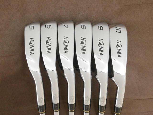 Iron set : Honma : ชุดเหล็ก Honma Beres MG802 (หน้าเด้ง) มีเหล็ก 5-10 (6 ชิ้น) ก้านเหล็ก NS Pro 950 Flex R