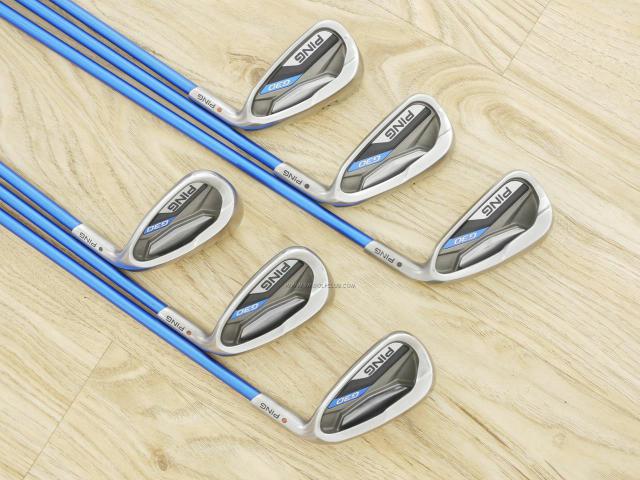 Iron set : Ping : ชุดเหล็ก Ping G30 (ตีง่ายมาก) มีเหล็ก 6-Pw,Sw (6 ชิ้น) ก้านกราไฟต์ Flex R