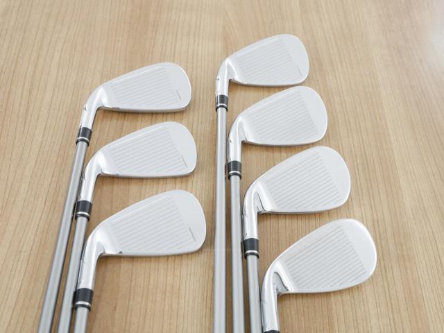 Iron set : Taylormade : ชุดเหล็ก Taylormade Stealth GLOIRE (ออกปี 2022 ท๊อปสุด Japan Spec ตีไกลมากๆ) มีเหล็ก 6-Pw,Aw,Sw (7 ชิ้น) ก้านกราไฟต์ Fujikura Speeder NX Flex R