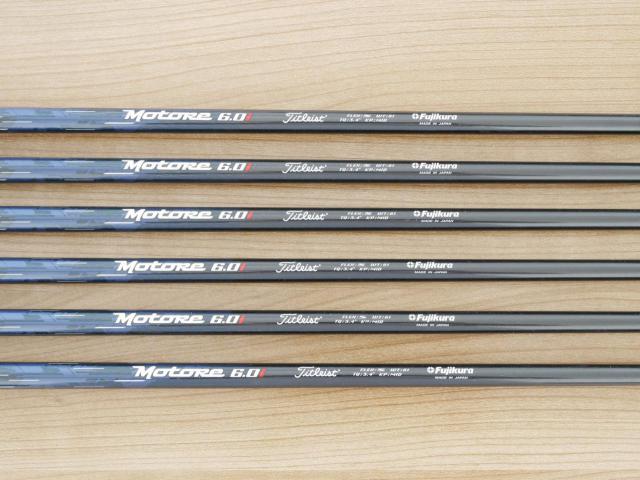 Iron set : Titleist : ชุดเหล็ก Titleist VG3 Forged (Japan Spec.) มีเหล็ก 5-Pw (6 ชิ้น) ก้านกราไฟต์ Fujikura MOTORE 6.0i Flex S