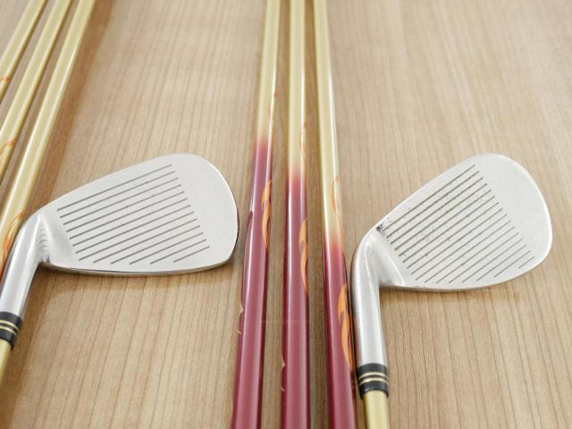 Iron set : Other Brand : ชุดเหล็ก S-Yard X-Lite (เหมาะกับซีเนียร์) มีเหล็ก 5-Pw,Aw,Sw (8 ชิ้น) ก้านกราไฟต์ Flex R1