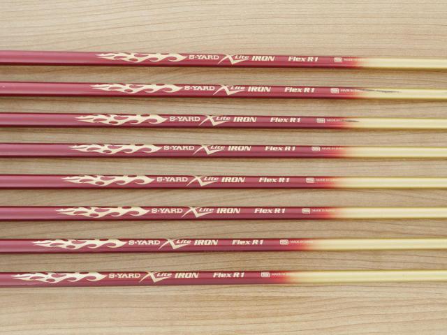 Iron set : Other Brand : ชุดเหล็ก S-Yard X-Lite (เหมาะกับซีเนียร์) มีเหล็ก 5-Pw,Aw,Sw (8 ชิ้น) ก้านกราไฟต์ Flex R1