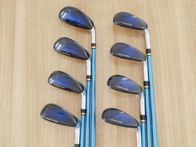Iron set : Katana : ชุดเหล็กกระเทย Katana Sword SL-Eleven มีเหล็ก 6-12,Sw (8 ชิ้น เทียบเท่า 5-Pw,Aw,Sw) ก้านกราไฟต์ Flex R