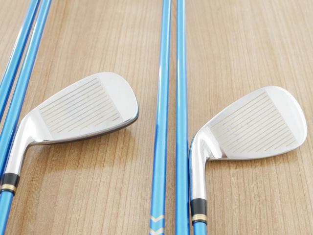 Iron set : Katana : ชุดเหล็กกระเทย Katana Sword SL-Eleven มีเหล็ก 6-12,Sw (8 ชิ้น เทียบเท่า 5-Pw,Aw,Sw) ก้านกราไฟต์ Flex R