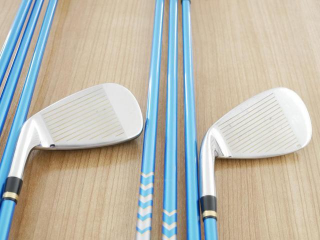 Iron set : Katana : ชุดเหล็กกระเทย Katana Sword SL-Eleven มีเหล็ก 6-12,Sw (8 ชิ้น เทียบเท่า 5-Pw,Aw,Sw) ก้านกราไฟต์ Flex R
