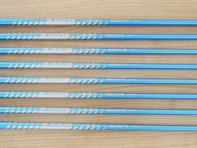 Iron set : Katana : ชุดเหล็กกระเทย Katana Sword SL-Eleven มีเหล็ก 6-12,Sw (8 ชิ้น เทียบเท่า 5-Pw,Aw,Sw) ก้านกราไฟต์ Flex R