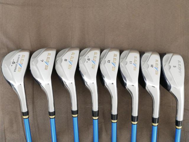Iron set : Katana : ชุดเหล็กกระเทย Katana Sword SL-Eleven มีเหล็ก 6-12,Sw (8 ชิ้น เทียบเท่า 5-Pw,Aw,Sw) ก้านกราไฟต์ Flex R
