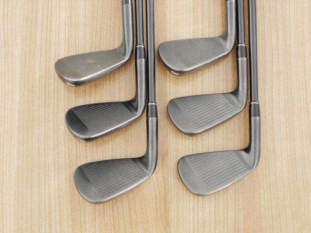 Iron set : Callaway : ชุดเหล็ก Callaway Apex Ti Fusion Black (รุ่นท็อปสุด แพงที่สุด ปี 2025 ของใหม่ 8 หมื่นบาท) มีเหล็ก 6-Pw,Aw (6 ชิ้น) ก้านกราไฟต์ UST Mamiya ATTAS FF 85 Flex S