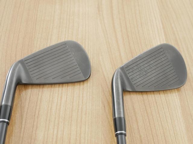 Iron set : Callaway : ชุดเหล็ก Callaway Apex Ti Fusion Black (รุ่นท็อปสุด แพงที่สุด ปี 2025 ของใหม่ 8 หมื่นบาท) มีเหล็ก 6-Pw,Aw (6 ชิ้น) ก้านกราไฟต์ UST Mamiya ATTAS FF 85 Flex S