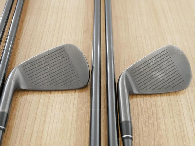 Iron set : Callaway : ชุดเหล็ก Callaway Apex Ti Fusion Black (รุ่นท็อปสุด แพงที่สุด ปี 2025 ของใหม่ 8 หมื่นบาท) มีเหล็ก 6-Pw,Aw (6 ชิ้น) ก้านกราไฟต์ UST Mamiya ATTAS FF 85 Flex S