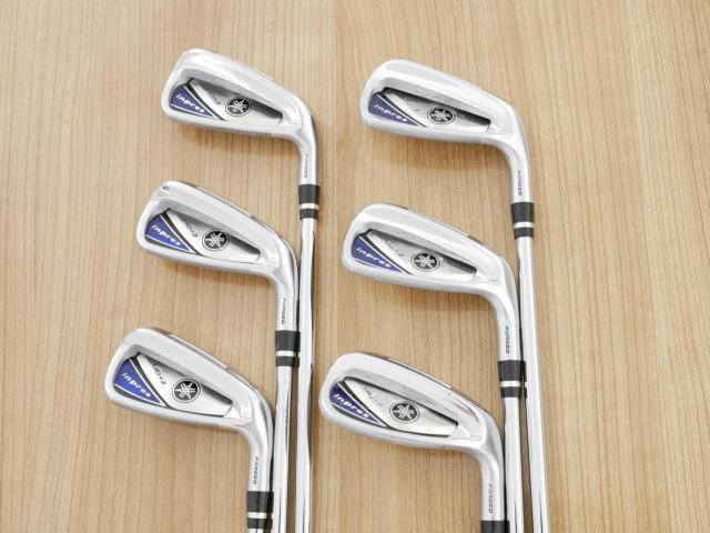 Iron set : Yamaha : ชุดเหล็ก Yamaha Inpres UD+2 (ออกปี 2019 ตีไกลที่สุด ไกลกว่าเหล็กทั่วไป 2 เบอร์ หน้าเด้ง COR 0.822) มีเหล็ก 6-Pw,Aw (6 ชิ้น) ก้านเหล็ก NS Pro Zelos 7 Flex R
