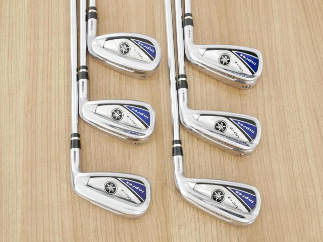 Iron set : Yamaha : ชุดเหล็ก Yamaha Inpres UD+2 (ออกปี 2019 ตีไกลที่สุด ไกลกว่าเหล็กทั่วไป 2 เบอร์ หน้าเด้ง COR 0.822) มีเหล็ก 6-Pw,Aw (6 ชิ้น) ก้านเหล็ก NS Pro Zelos 7 Flex R