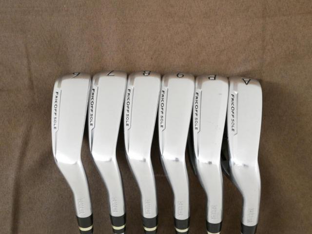 Iron set : Yamaha : ชุดเหล็ก Yamaha Inpres UD+2 (ออกปี 2019 ตีไกลที่สุด ไกลกว่าเหล็กทั่วไป 2 เบอร์ หน้าเด้ง COR 0.822) มีเหล็ก 6-Pw,Aw (6 ชิ้น) ก้านเหล็ก NS Pro Zelos 7 Flex R