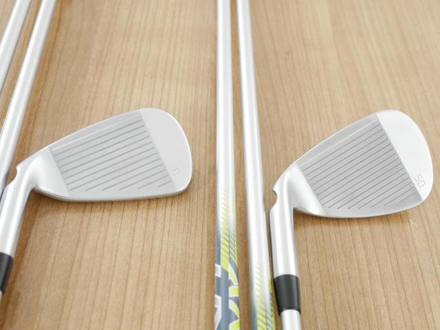 Iron set : Ping : ชุดเหล็ก Ping G730 (รุ่นล่าสุด ปี 2024 Japan Spec. ใบใหญ่ ง่ายที่สุด ไกลที่สุดของ Ping) มีเหล็ก 6-Pw,Aw,50,56 (8 ชิ้น) ก้านกราไฟต์ Fujikura HL35 Flex R2