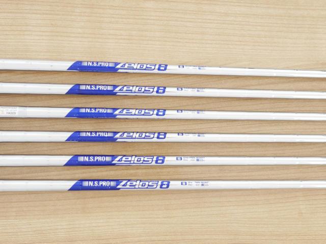 Iron set : Mizuno : ชุดเหล็ก Mizuno JPX 923 Hot Metal (รุ่นปี 2023 ตัวท๊อป ง่าย ไกล) มีเหล็ก 6-Pw,Aw (6 ชิ้น) ก้านเหล็ก NS Pro ZELOS 8 Flex S