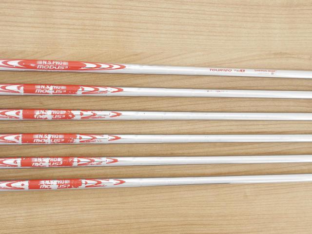 Iron set : Titleist : ชุดเหล็ก Titleist VG3 Forged (Japan Spec. ออกปี 2015) มีเหล็ก 5-Pw (6 ชิ้น) ก้านเหล็ก NS Pro Modus 120 Flex X
