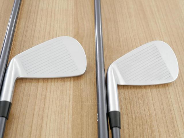 Iron set : Bridgestone : ชุดเหล็ก Bridgestone Tour B 202CBP Forged (ปี 2021) มีเหล็ก 5-Pw (6 ชิ้น) ก้านกราไฟต์ Mitsubishi Diamana Thump iB70 Flex S