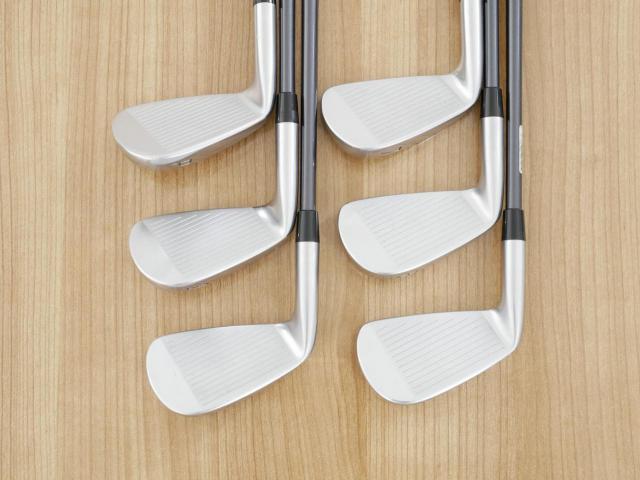 Iron set : Bridgestone : ชุดเหล็ก Bridgestone Tour B 202CBP Forged (ปี 2021) มีเหล็ก 5-Pw (6 ชิ้น) ก้านกราไฟต์ Mitsubishi Diamana Thump iB70 Flex S