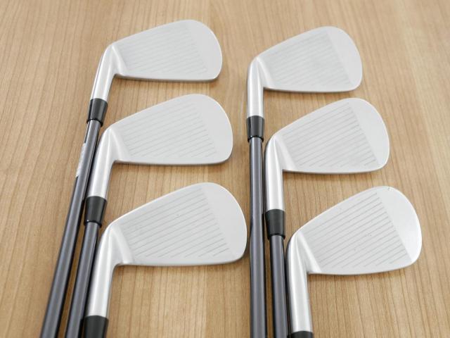 Iron set : Bridgestone : ชุดเหล็ก Bridgestone Tour B 202CBP Forged (ปี 2021) มีเหล็ก 5-Pw (6 ชิ้น) ก้านกราไฟต์ Mitsubishi Diamana Thump iB70 Flex S