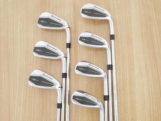 Iron set : Taylormade : ชุดเหล็ก Taylormade Qi (ออกปี 2024 Japan Spec.) มีเหล็ก 6-Pw,Aw,Sw (7 ชิ้น) ก้านเหล็ก NS Pro 910GH Flex S