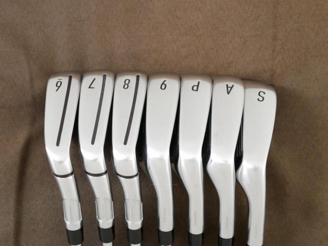 Iron set : Taylormade : ชุดเหล็ก Taylormade Qi (ออกปี 2024 Japan Spec.) มีเหล็ก 6-Pw,Aw,Sw (7 ชิ้น) ก้านเหล็ก NS Pro 910GH Flex S