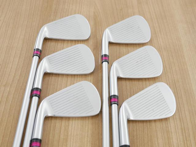 Iron set : Callaway : ชุดเหล็ก Callaway X Forged Star (ออกปี 2024) มีเหล็ก 5-Pw (6 ชิ้น) ก้านกราไฟต์ Fujikura MCI 60 Flex R