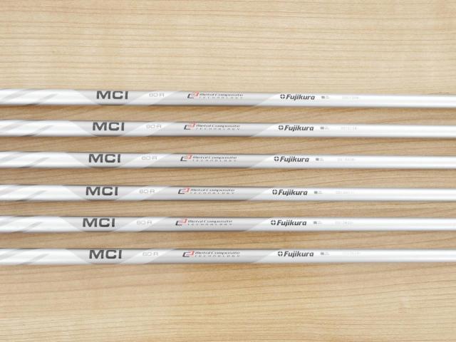 Iron set : Callaway : ชุดเหล็ก Callaway X Forged Star (ออกปี 2024) มีเหล็ก 5-Pw (6 ชิ้น) ก้านกราไฟต์ Fujikura MCI 60 Flex R