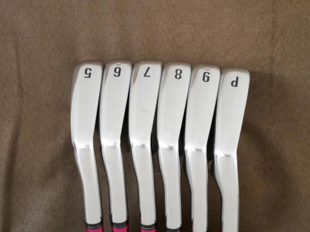 Iron set : Callaway : ชุดเหล็ก Callaway X Forged Star (ออกปี 2024) มีเหล็ก 5-Pw (6 ชิ้น) ก้านกราไฟต์ Fujikura MCI 60 Flex R