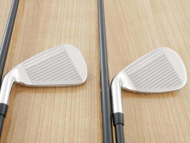 Iron set : Callaway : ชุดเหล็ก Callaway Rogue ST Max (ออกปี 2022 ตีง่าย ไกลมาก) มีเหล็ก 5-Pw,Aw (7 ชิ้น) ก้านกราไฟต์ Fujikura VENTUS 5 Flex R