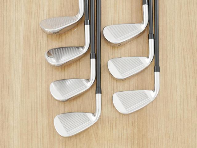 Iron set : Callaway : ชุดเหล็ก Callaway Rogue ST Max (ออกปี 2022 ตีง่าย ไกลมาก) มีเหล็ก 5-Pw,Aw (7 ชิ้น) ก้านกราไฟต์ Fujikura VENTUS 5 Flex R