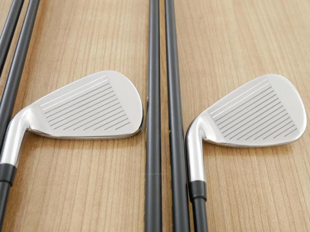 Iron set : Callaway : ชุดเหล็ก Callaway Rogue ST Max (ออกปี 2022 ตีง่าย ไกลมาก) มีเหล็ก 5-Pw,Aw (7 ชิ้น) ก้านกราไฟต์ Fujikura VENTUS 5 Flex R