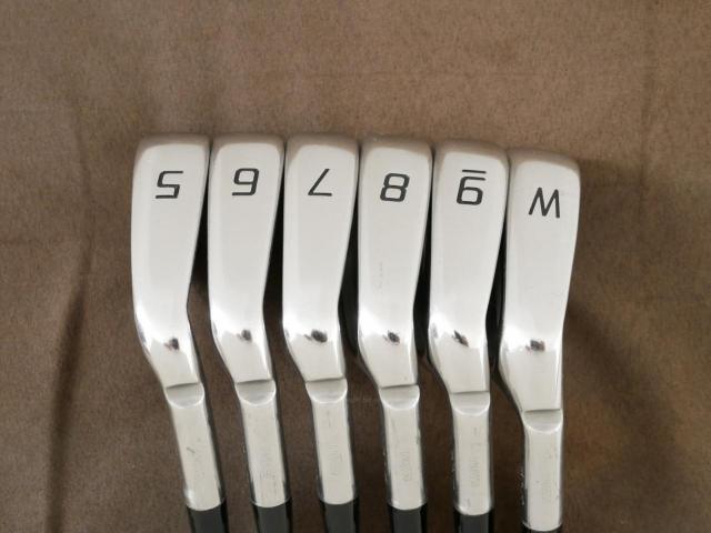 Iron set : Ping : ชุดเหล็ก Ping i Series (ออกปี 2016) มีเหล็ก 5-Pw (6 ชิ้น) ก้านเหล็ก Project X 6.5 Flex SX