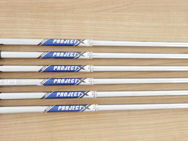 Iron set : Ping : ชุดเหล็ก Ping i Series (ออกปี 2016) มีเหล็ก 5-Pw (6 ชิ้น) ก้านเหล็ก Project X 6.5 Flex SX