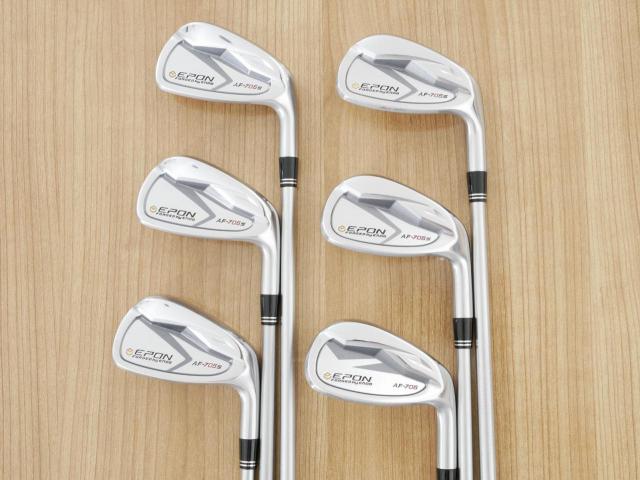 Iron set : Epon : ชุดเหล็ก EPON AF-706S Forged (รุ่นปี 2023 ใบใหญ่ ตีง่าย ไกล) มีเหล็ก 6-Pw,Tw (6 ชิ้น) ก้านเหล็ก KBS Tour 105 Flex R