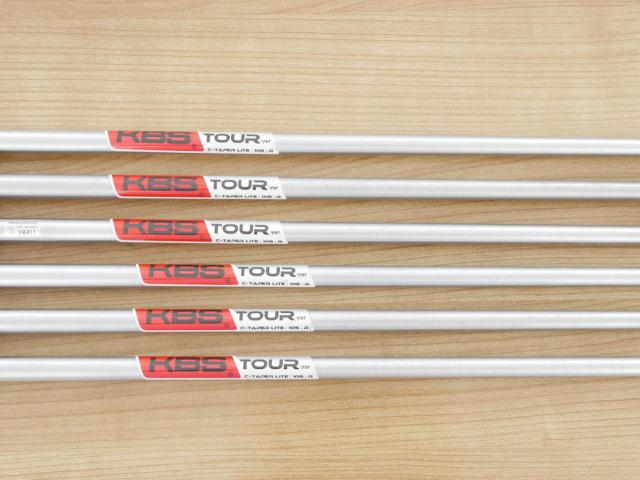 Iron set : Epon : ชุดเหล็ก EPON AF-706S Forged (รุ่นปี 2023 ใบใหญ่ ตีง่าย ไกล) มีเหล็ก 6-Pw,Tw (6 ชิ้น) ก้านเหล็ก KBS Tour 105 Flex R