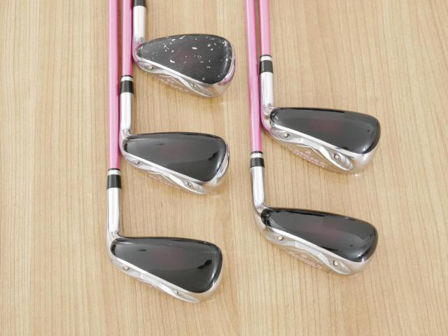 Lady club : All : ชุดเหล็กกระเทย Katana Voltio G Series มีเหล็ก 8-Pw,Aw,As (5 ชิ้น ระยะเทียบเท่า เหล็ก 7-Pw,Aw) ก้าน Tour AD VT-4 Flex L