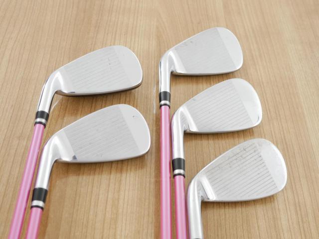 Lady club : All : ชุดเหล็กกระเทย Katana Voltio G Series มีเหล็ก 8-Pw,Aw,As (5 ชิ้น ระยะเทียบเท่า เหล็ก 7-Pw,Aw) ก้าน Tour AD VT-4 Flex L