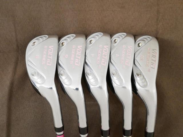 Lady club : All : ชุดเหล็กกระเทย Katana Voltio G Series มีเหล็ก 8-Pw,Aw,As (5 ชิ้น ระยะเทียบเท่า เหล็ก 7-Pw,Aw) ก้าน Tour AD VT-4 Flex L