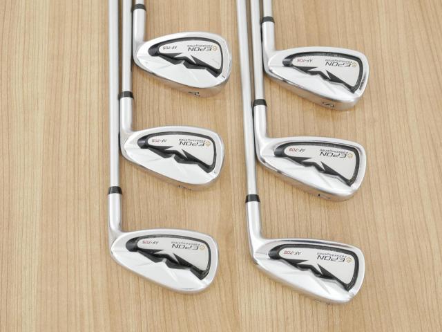 Iron set : Epon : ชุดเหล็ก EPON AF-705 Forged (ใบใหญ่ ตีง่าย ไกล) มีเหล็ก 6-Pw,Aw (6 ชิ้น) ก้านกราไฟต์ Mitsubishi OTI 85 Flex SR